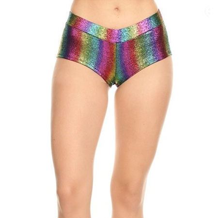 Rainbow Booty Shorts