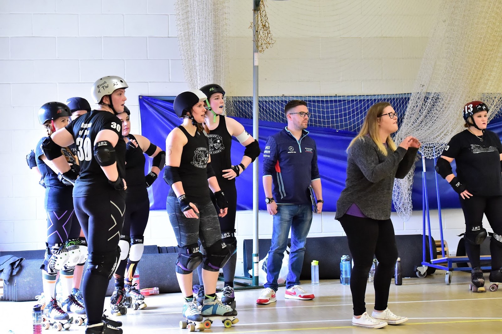 How to survive a roller derby injury