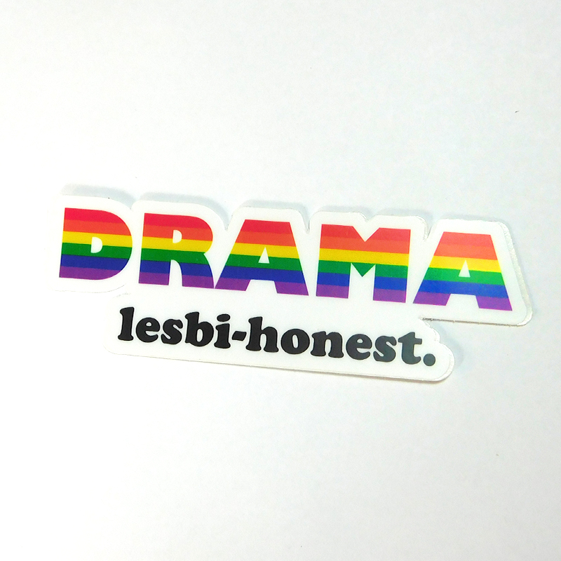 Sticker – “Drama Lesbi-Honest”