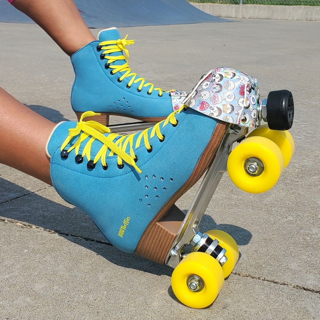 Quad Roller Skate – “Cyan Citrus”