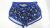 Blue Flames Sassmasters roller derby style shorts, made to order