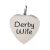 Roller Derby Wife Stainless Steel Charm