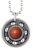 Goldstone Roller Derby Skate Bearing Pendant Necklace