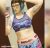 Sports Bra – “Lead Siren Mermaid”