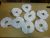 Terry cloth Sweat absorbing High Quality Hair schrunchies.