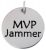 MVP Jammer Stainless Steel Charm