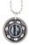 Team Zebra Roller Derby Skate Bearing Pendant Necklace